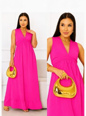 Vestido tecido crepe seda