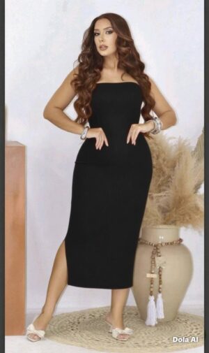 Vestido canelado