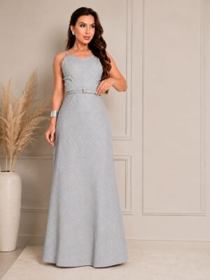 Vestido tecido alfaiataria