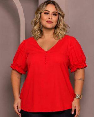 Blusa Feminina Plus Zize