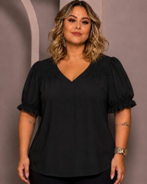 Blusa Feminina Plus Zize