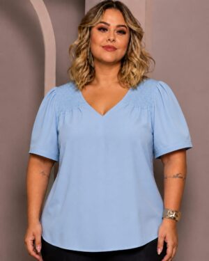Blusa Feminina Plus Zize