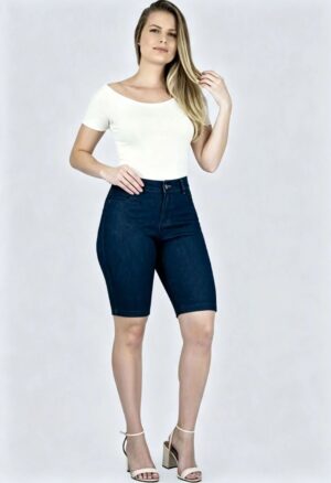 Short jeans ciclista